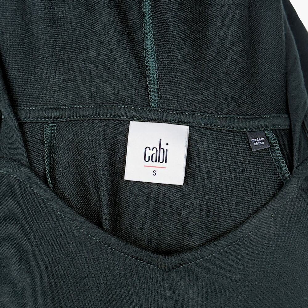 CABI Fireside Long-Sleeve Pullover Hoodie Sweatshirt (Black | Size S) - Picture 10 of 10